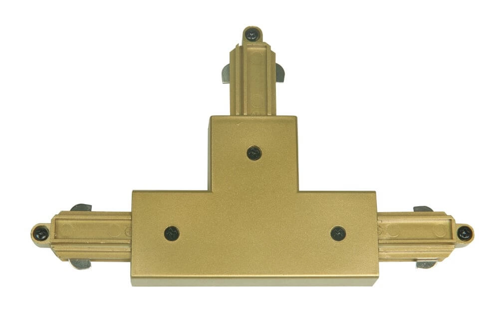 1 phase Track corner-T left gold