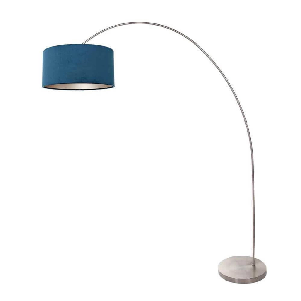 Arc lamp Solva metal with blue cap Steinhauer 8712746174885