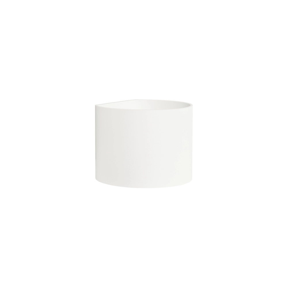 Wall spotlight Round white