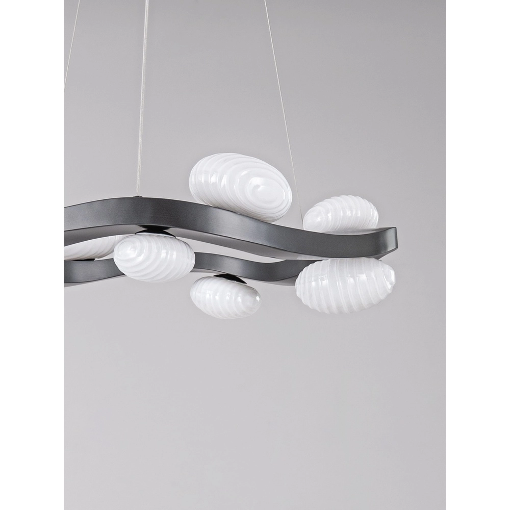 Design pendant lamp Severo black and white Lyora 5212063500365