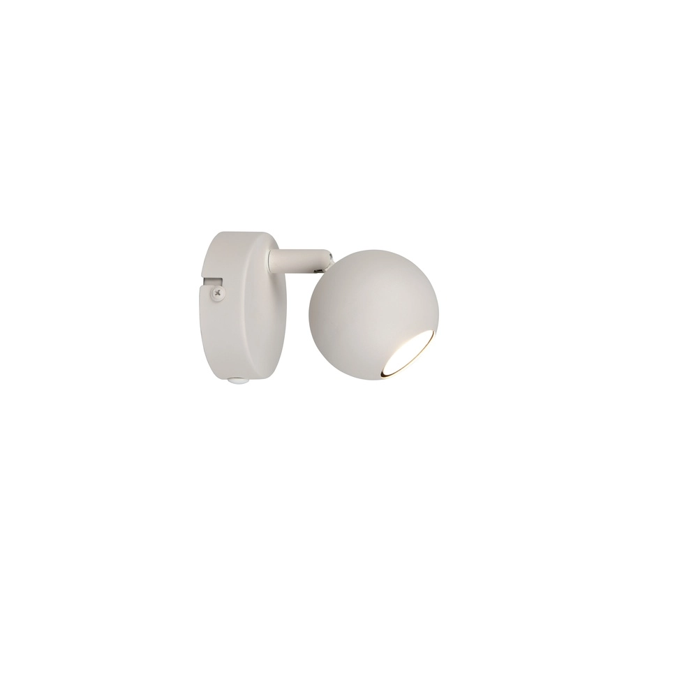 Surface-mounted spot Enaro Single Grey