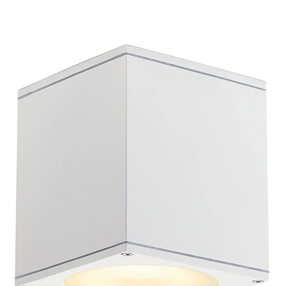 Porch spot Big Theo Ceiling Out GU10 15cm white SLV 4024163112697