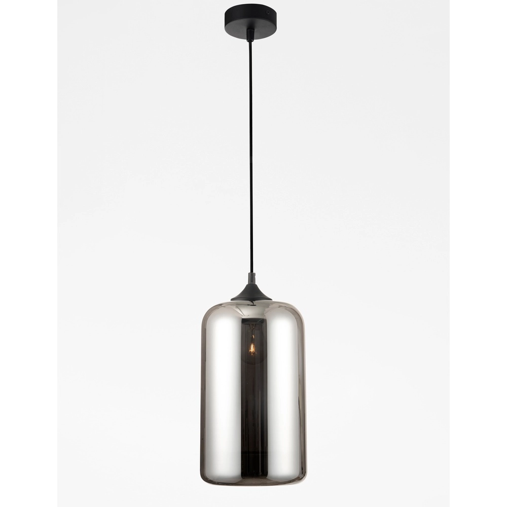Pendant lamp Savaz chrome glass Ø 17.5 x 29.8cm
