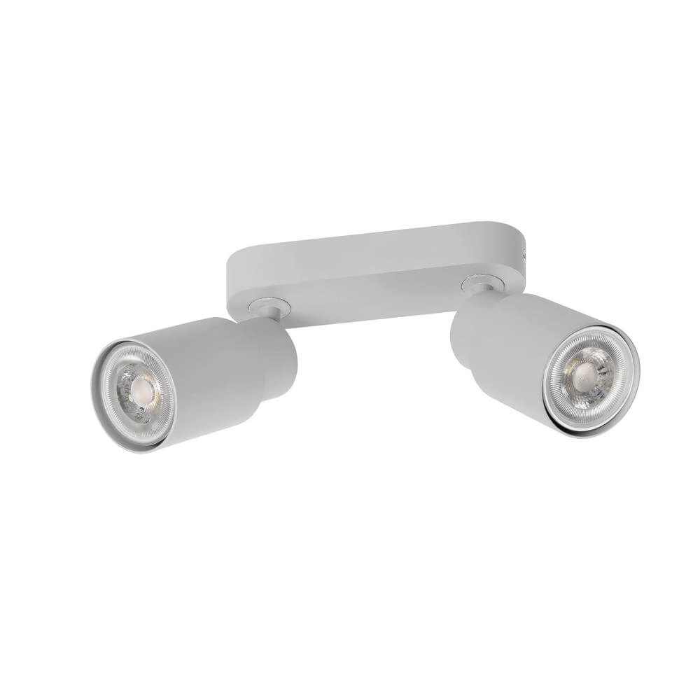 Double spot Puri 2.0 Tube grey SLV 4024163293624