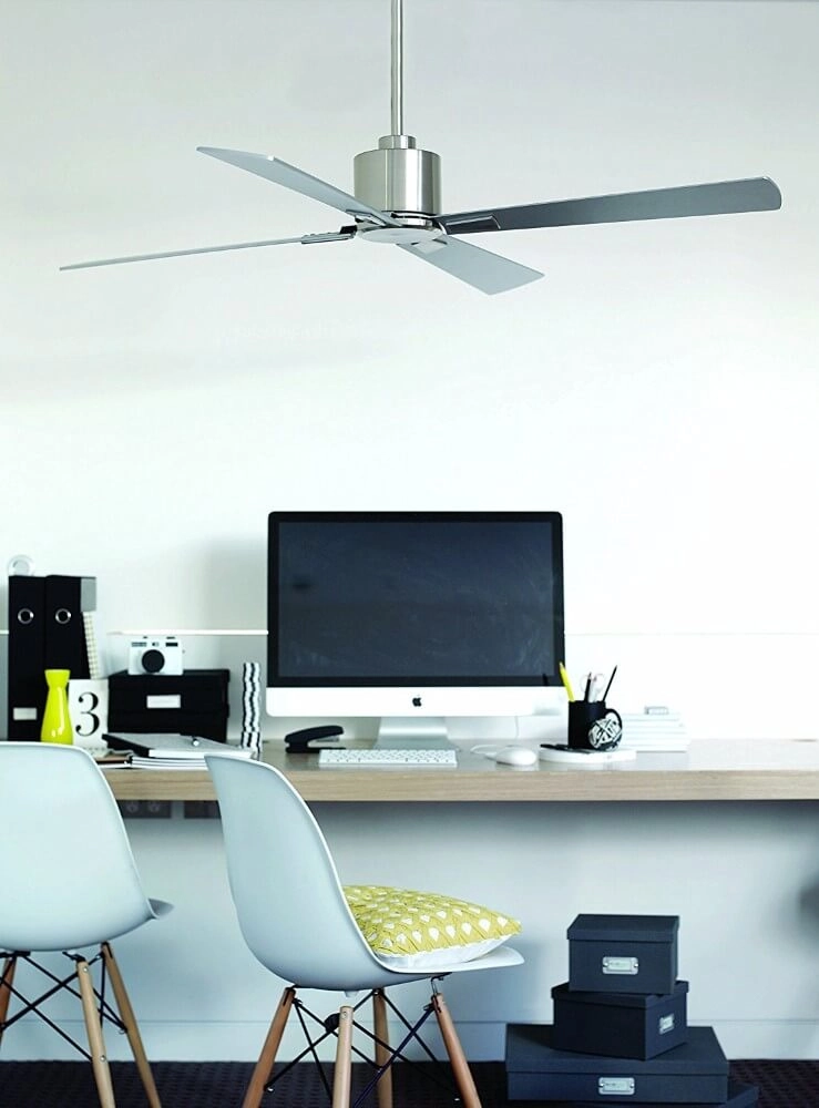 Stainless steel ceiling fan Airfusion Climate I Ø 132cm Beacon 9333509087960