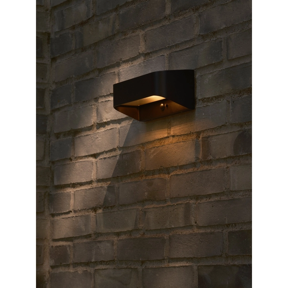 Black Marcellio Solar  Lamp with sensor Nordlux 5704924025570