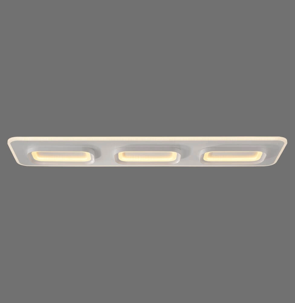 White ceiling lamp Q-Kalina rectangular Paul Neuhaus 4012248385999