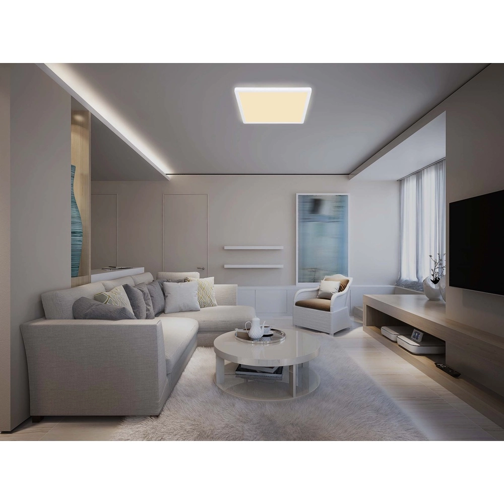 Ceiling light Sapana Square 42cm White Globo 9007371417742