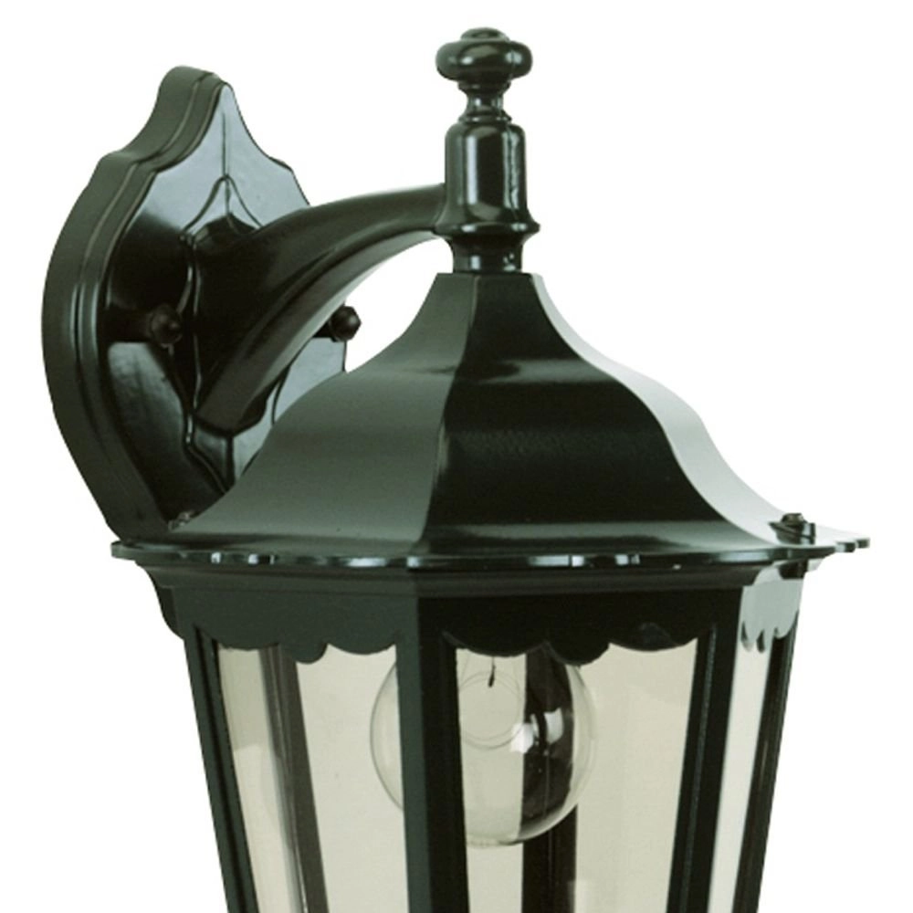 Classic outdoor lamp Ancona Down black KS Verlichting 8714732512848