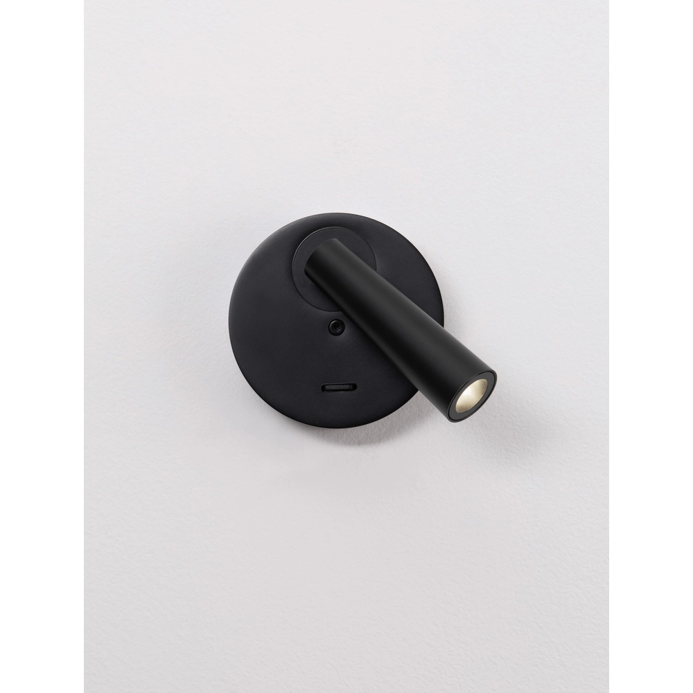 Bedside lamp Tico black Lyora 5212017473172