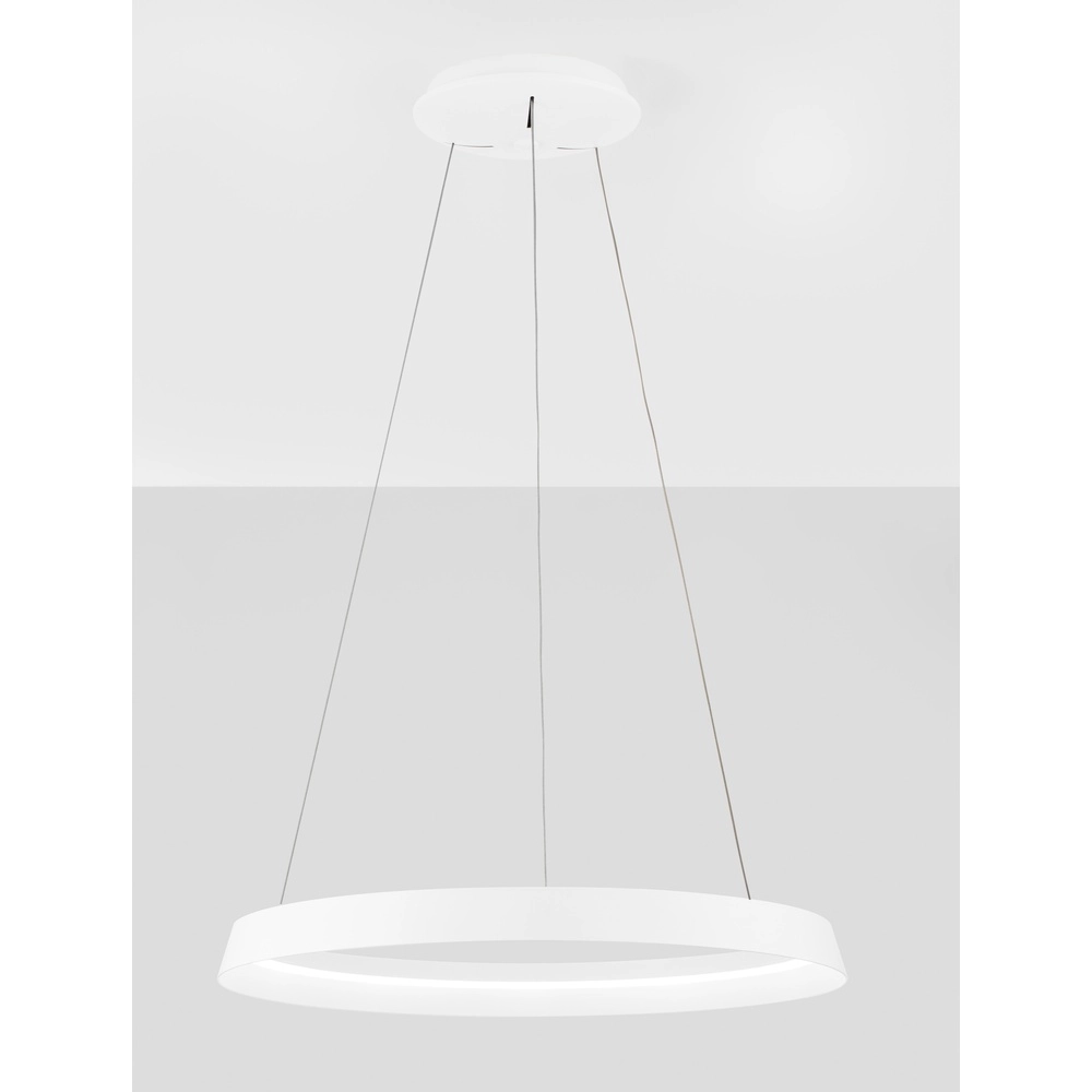 Design pendant lamp Ormi Ø 60cm white Lyora 5212017448828