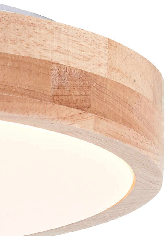 Ceiling lamp Slimline 34cm wood brown Brilliant 4004353392504