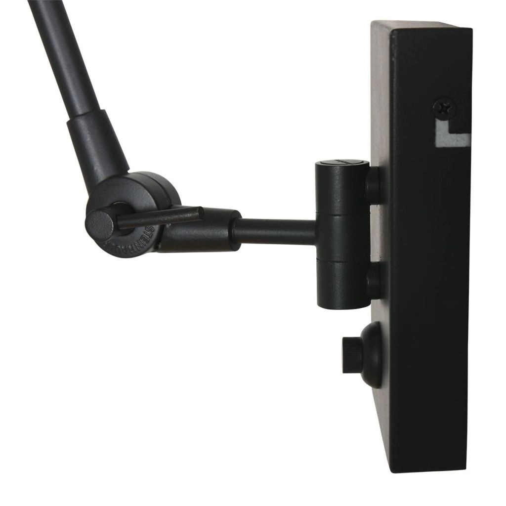 Black wall lamp Prestige Chic with cork cap Ø30cm Steinhauer 8712746180688