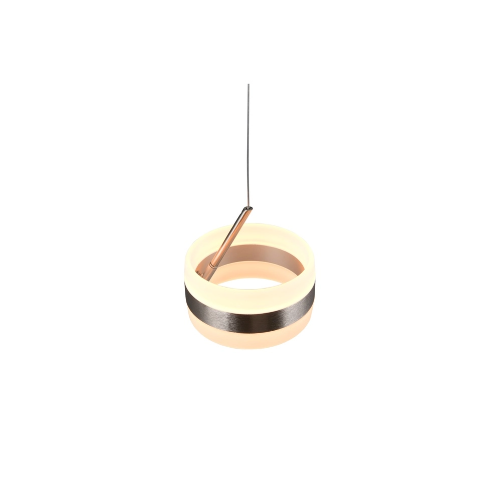 Design pendant lamp Dios nickel Trio 4017807657623