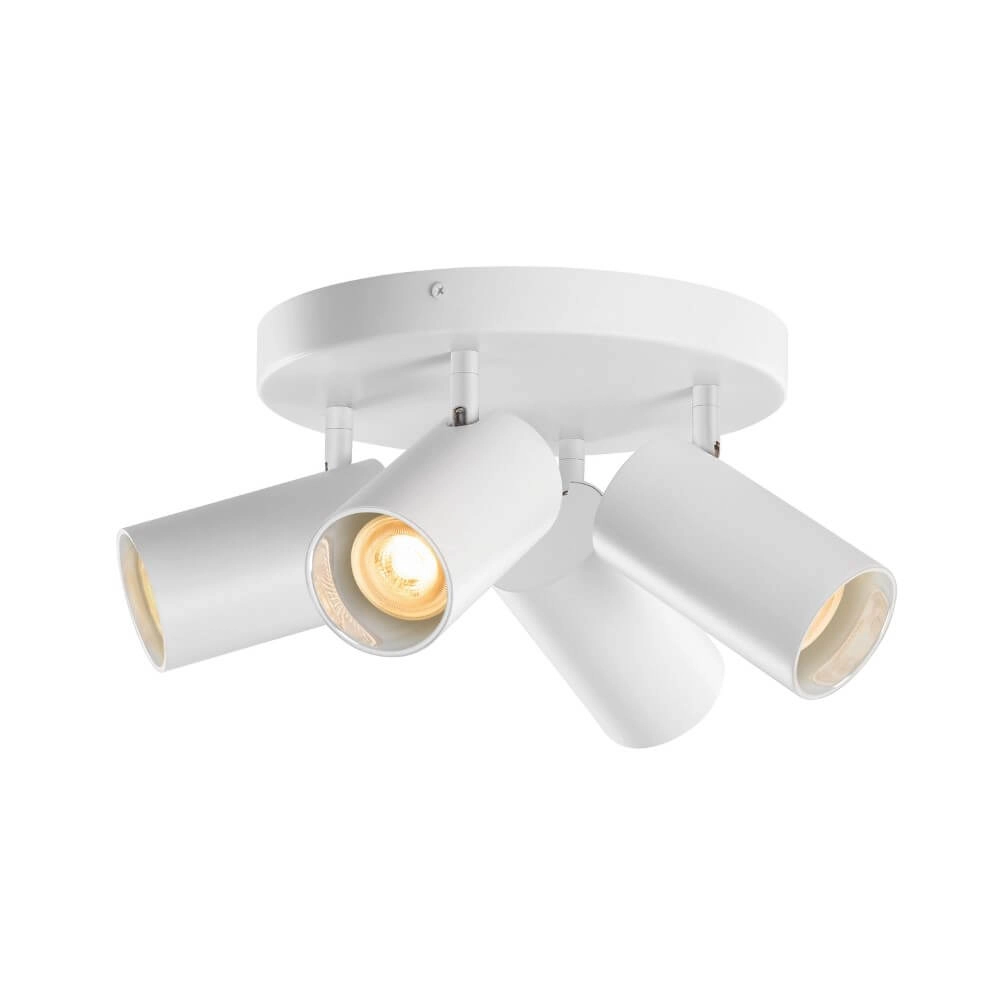 4-light surface-mounted spot Asto Tube white - 4x GU10