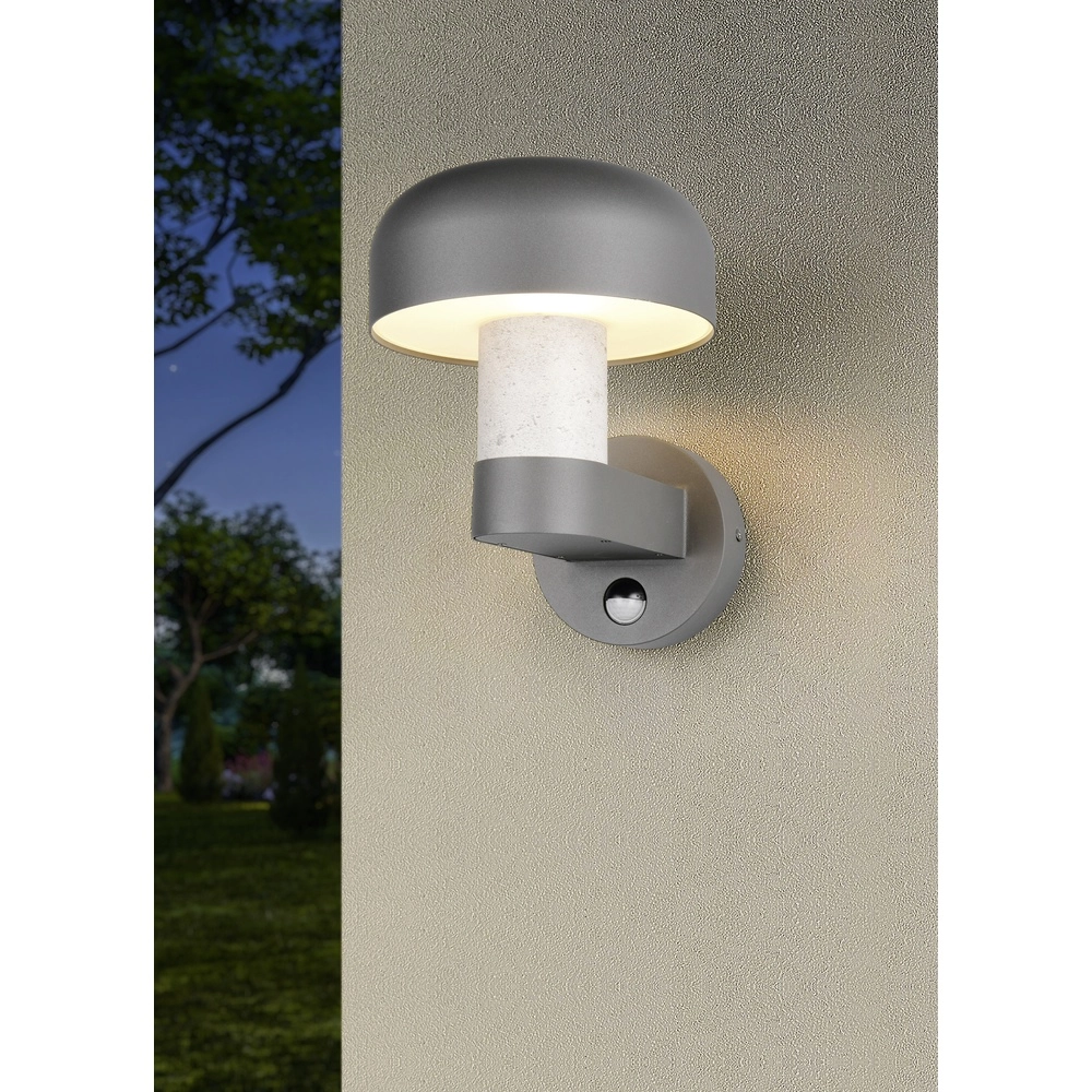 Design wall lamp Fraser grey Trio 4017807650235