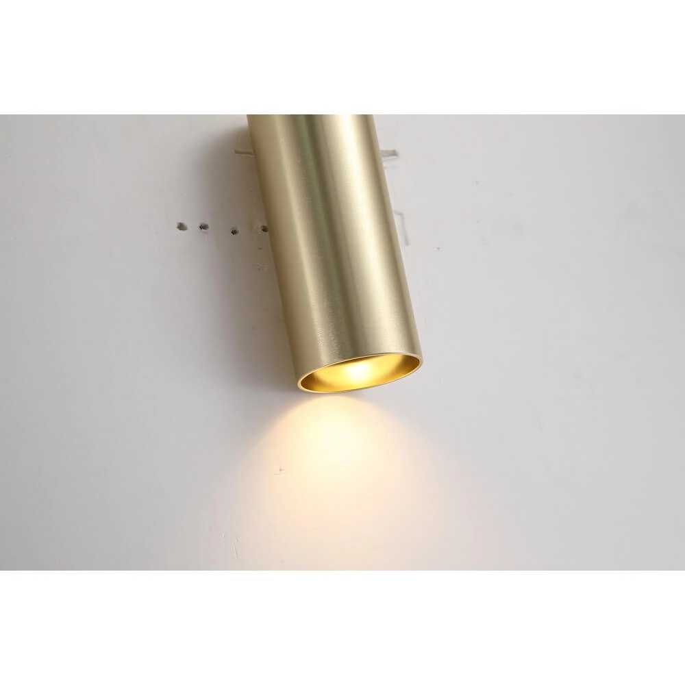 Round wall lamp Sifor Brushed gold Lyora 5053423284606