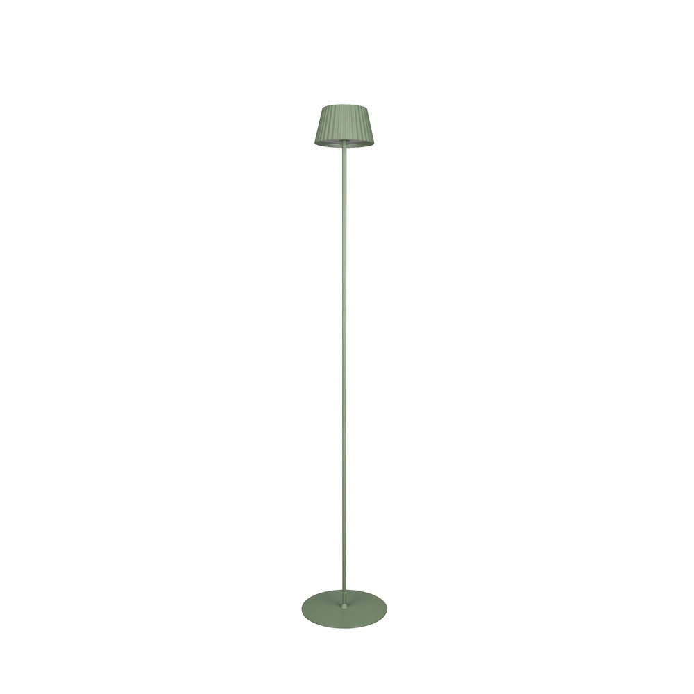 Floor lamp Suarez Pistachio Green Trio 4017807601763