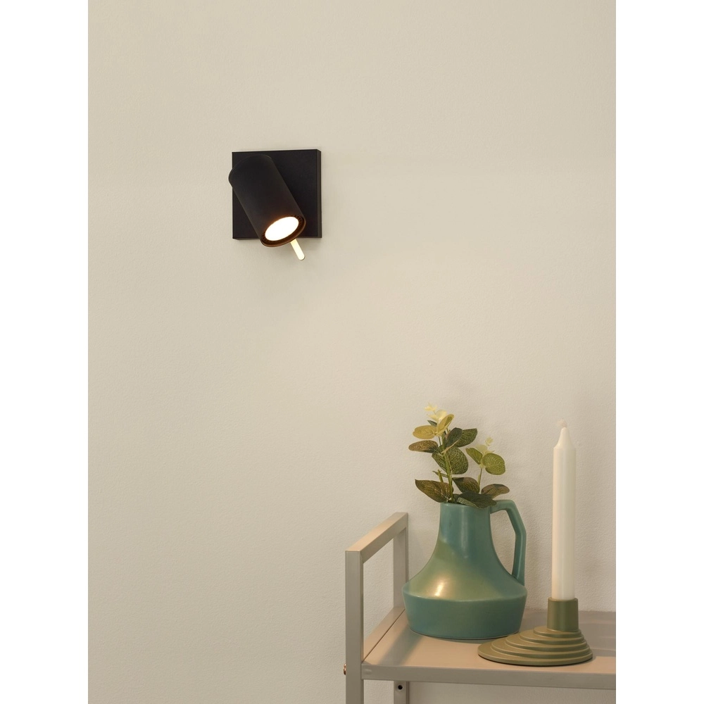 Ceiling lamp Grony Black Lucide 5411212176899