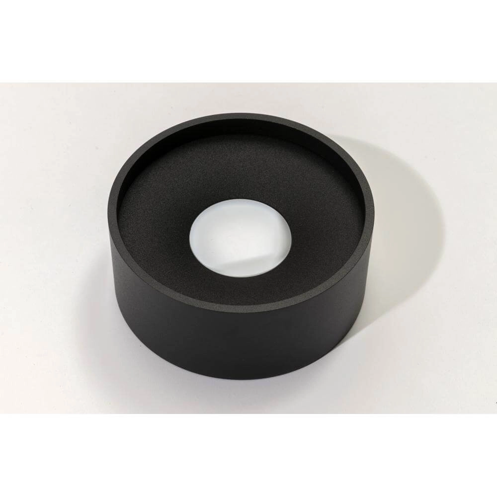Sleek ceiling lamp Oran Ø 12cm black Artdelight 8719831731176