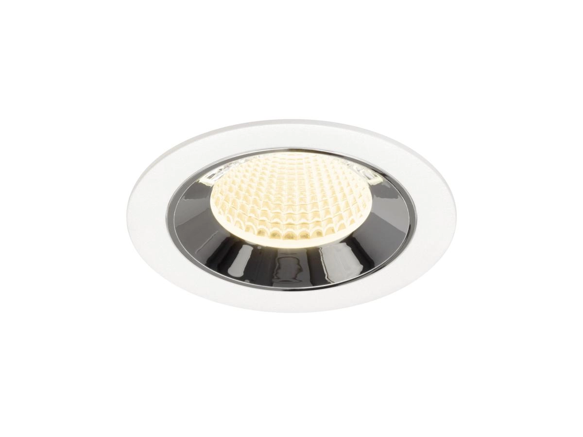 Recessed spotlight Numinos M white/chrome 3000K - 40deg