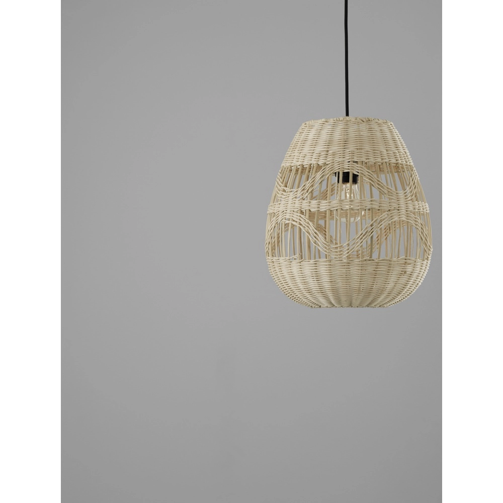 Rattan pendant lamp Marlo Ø 30cm Lyora 5212017438805
