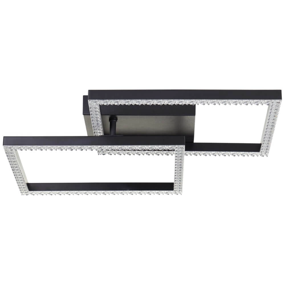 Black ceiling lamp Ranni 2700lm Brilliant 4004353442131
