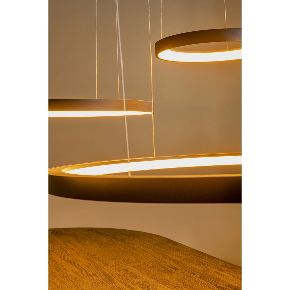 Black pendant lamp Vidal Design Premium by Lucide 5411212460950