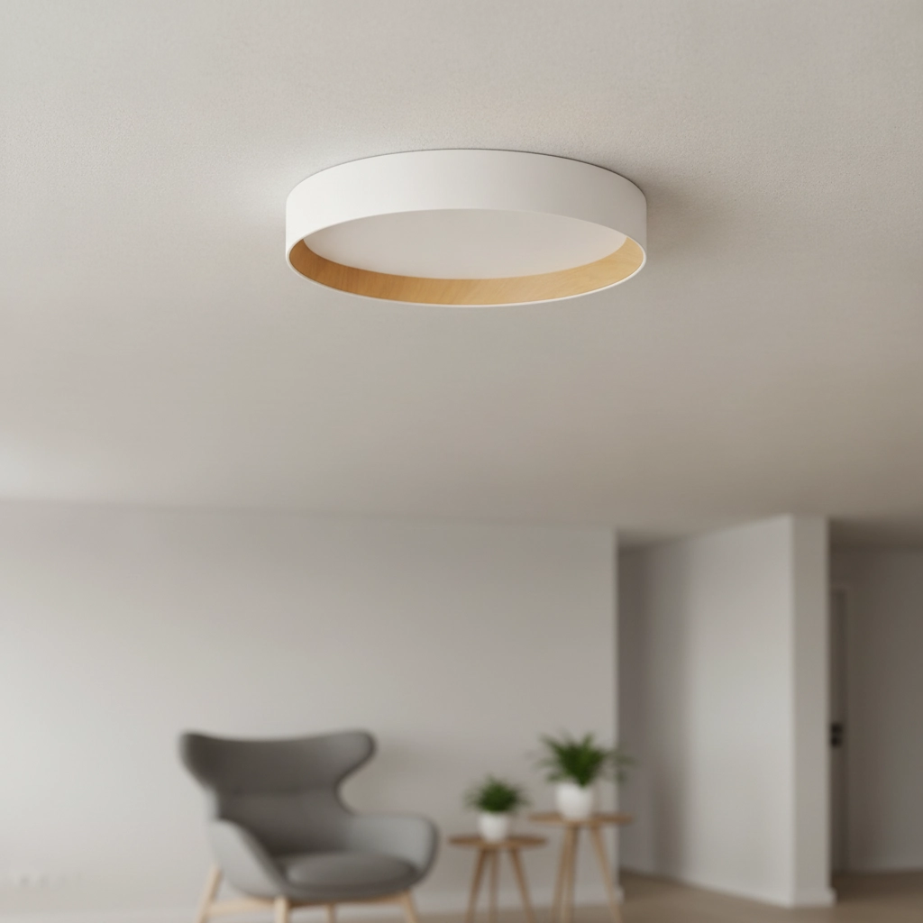 Ceiling lamp Stake white Ø 45cm