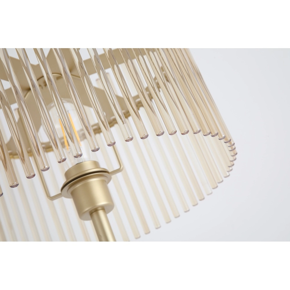 Floor lamp Swizzle gold Searchlight 5053423305578