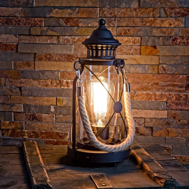 Table lamp Bradford antique black Eglo 9002759492830