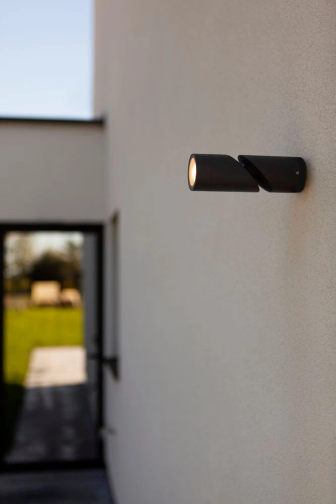 Directional wall lamp Tubon anthracite Lutec 6939412015538