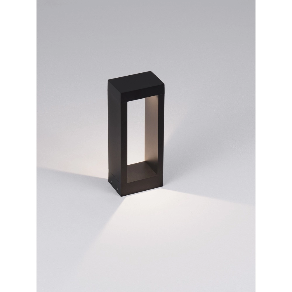 Black garden lamp Dolix 30cm - 3000K Lyora 5212017488169