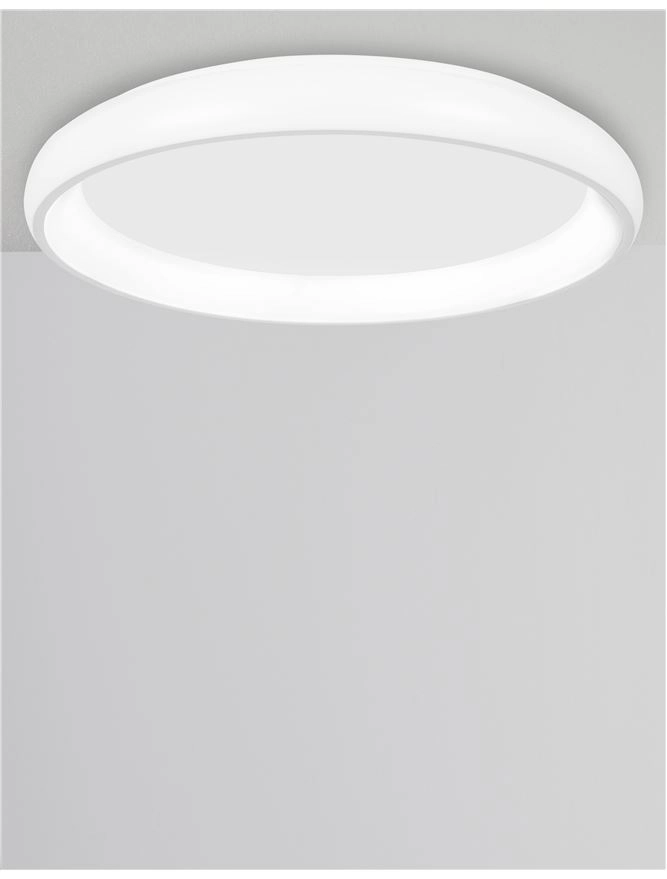 Ceiling lamp Albi white Ø 81cm Lyora 5212017416988