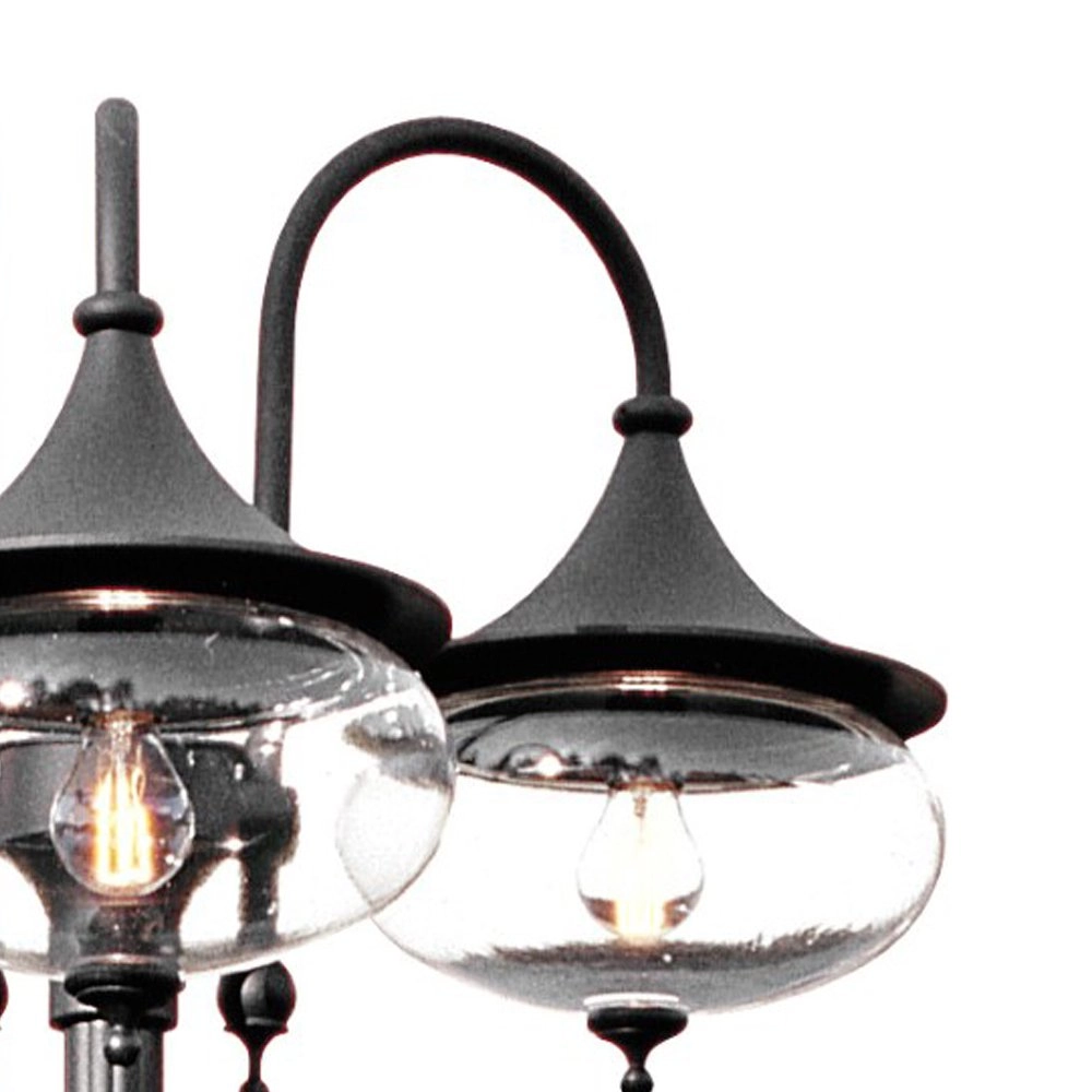 Lantern lamp Libra 3-light black KonstSmide 7318306217507