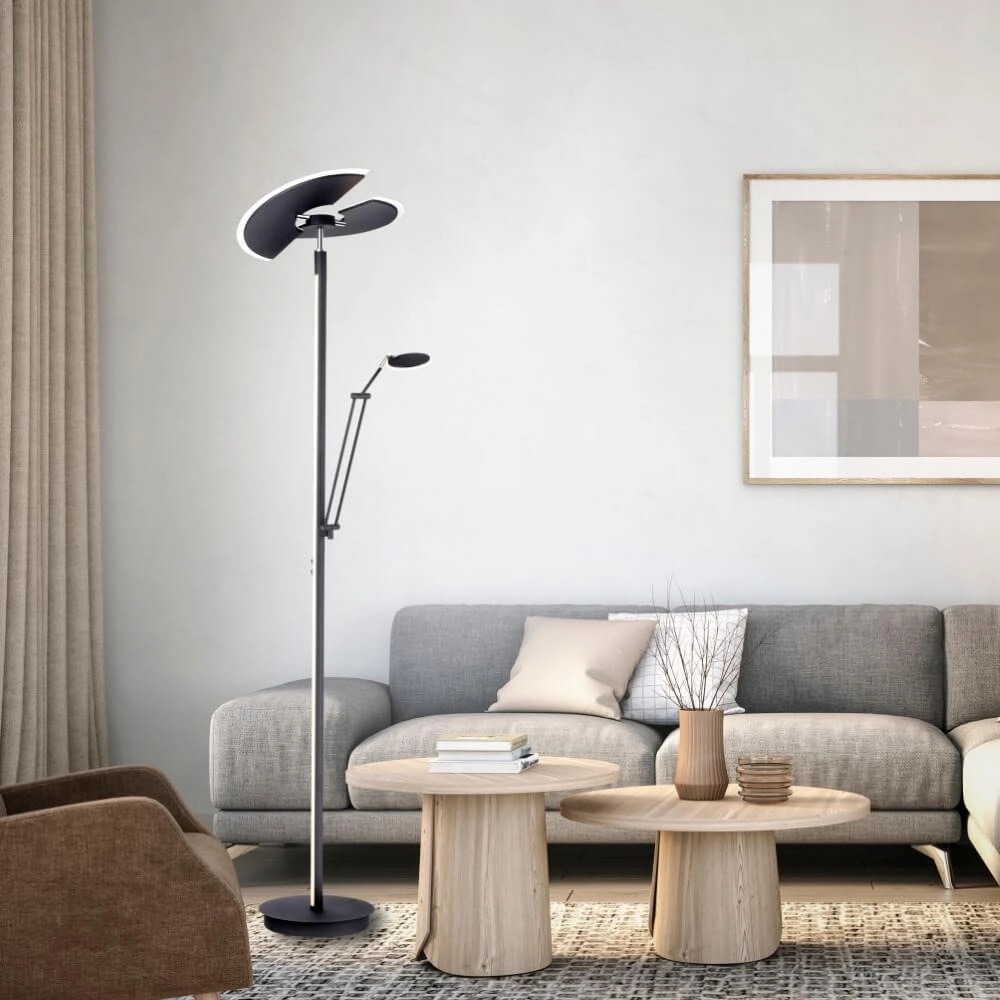 Floor lamp Pure Mutil anthracite Paul Neuhaus 4012248364345