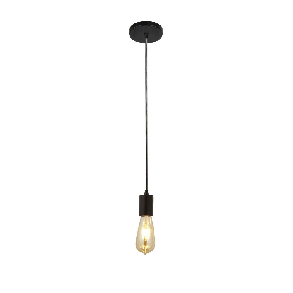 Black pendant Squiggle
