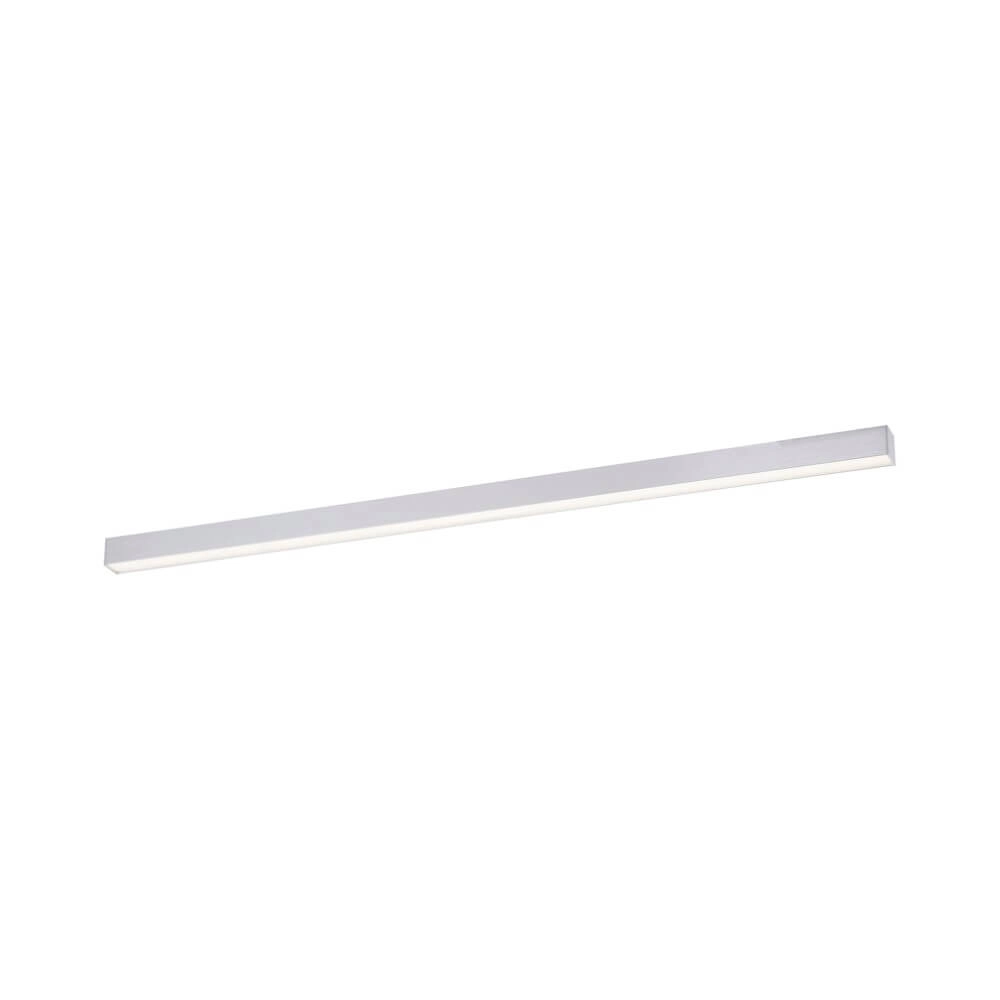 Sleek ceiling lamp Pure Lines Straight aluminum