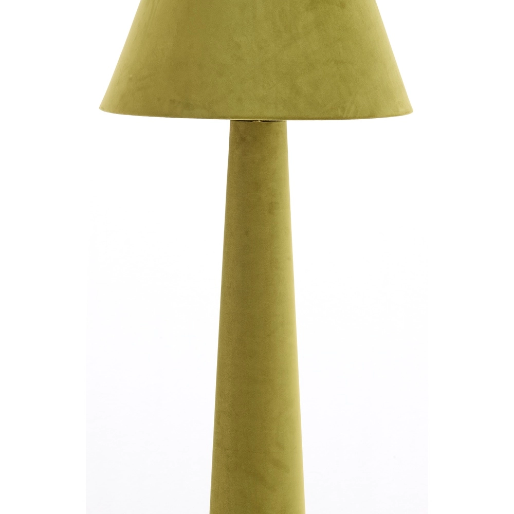 Floor lamp Devia Ø 50cm - velvet - green Light & Living 8717807759537