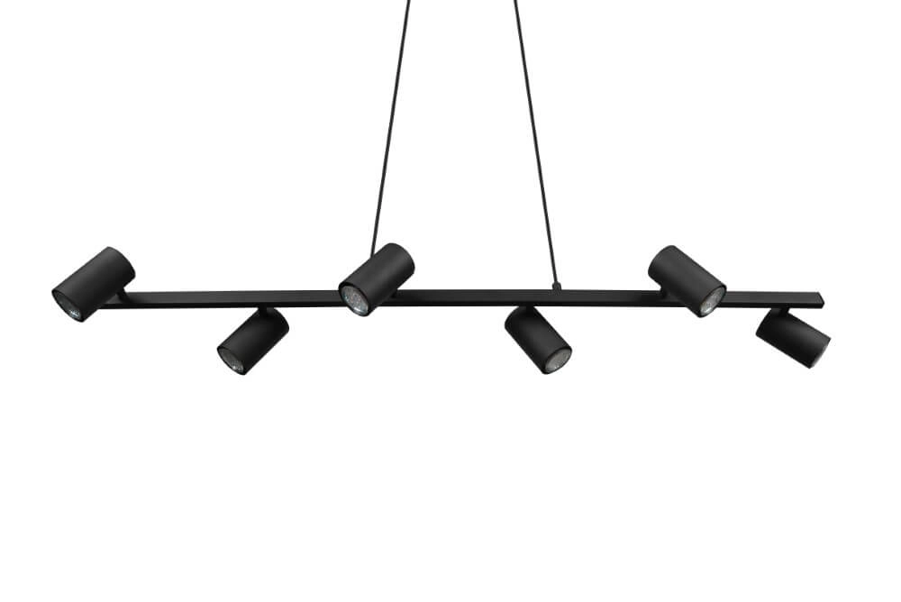Black hanging lamp Marley Trio 4017807523652