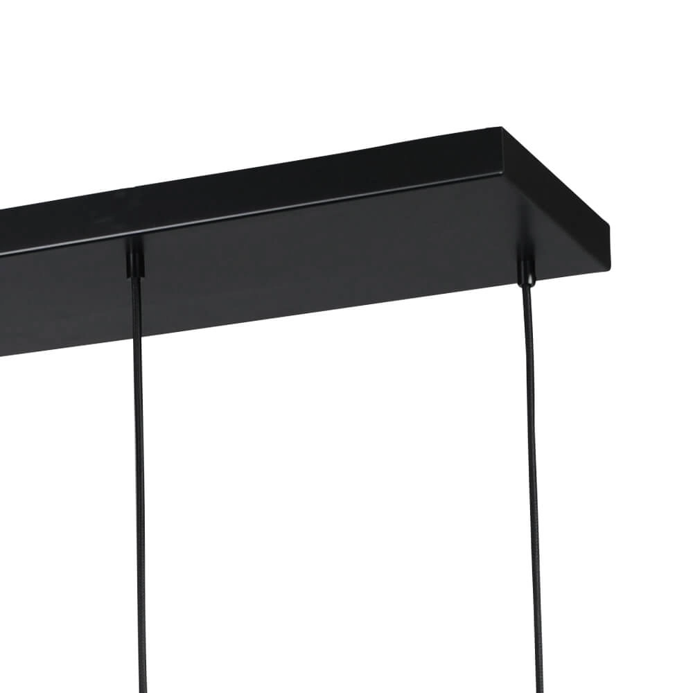 Hanging lamp Lava 6x gold glass Ø 24cm Masterlight 8718121286211