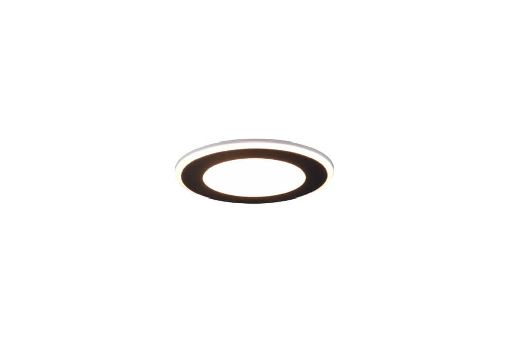 Recessed lighting Aura 14.8cm black Trio 4017807504101