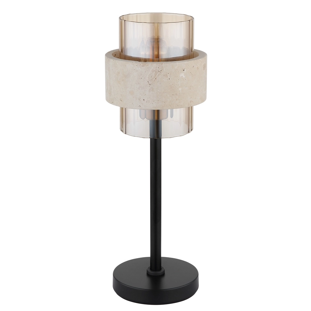 Table lamp Daren black with marble Globo 9007371592661
