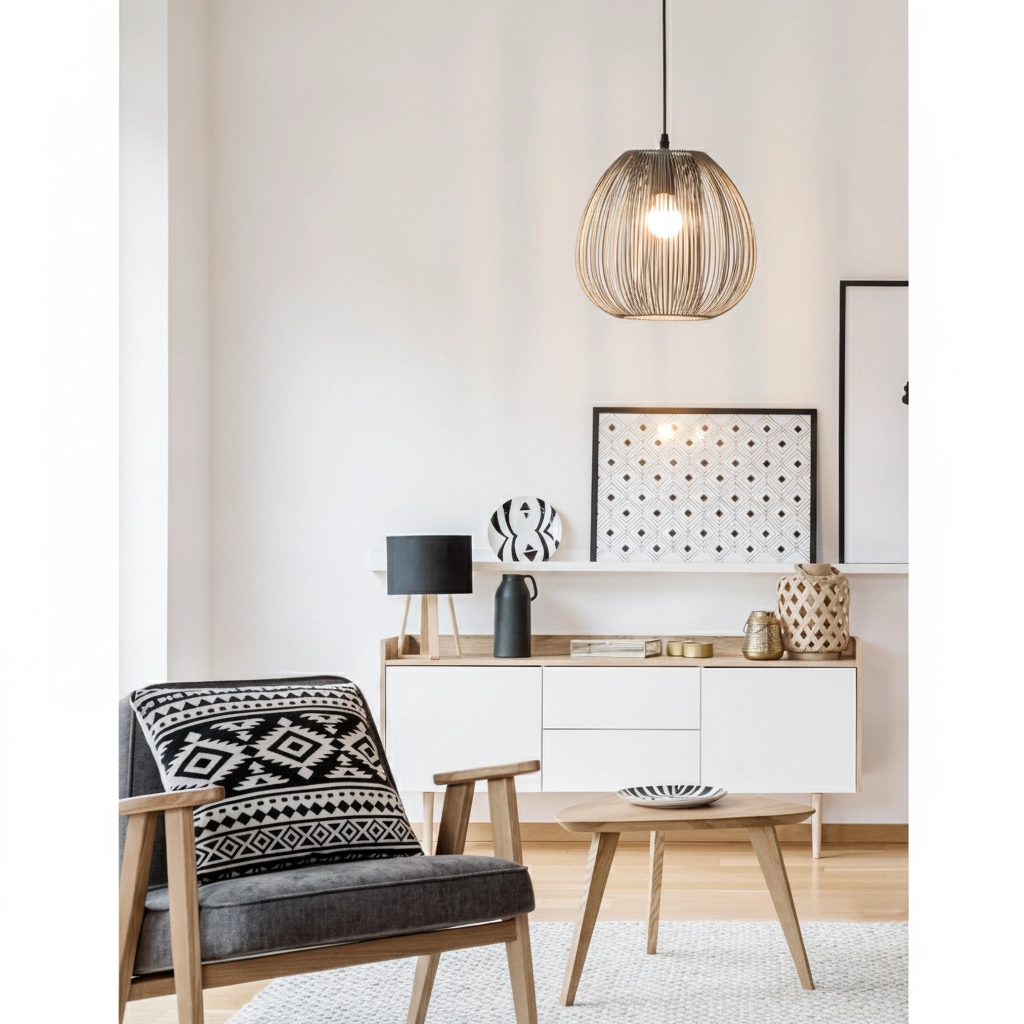 Pendant lamp Desire grey