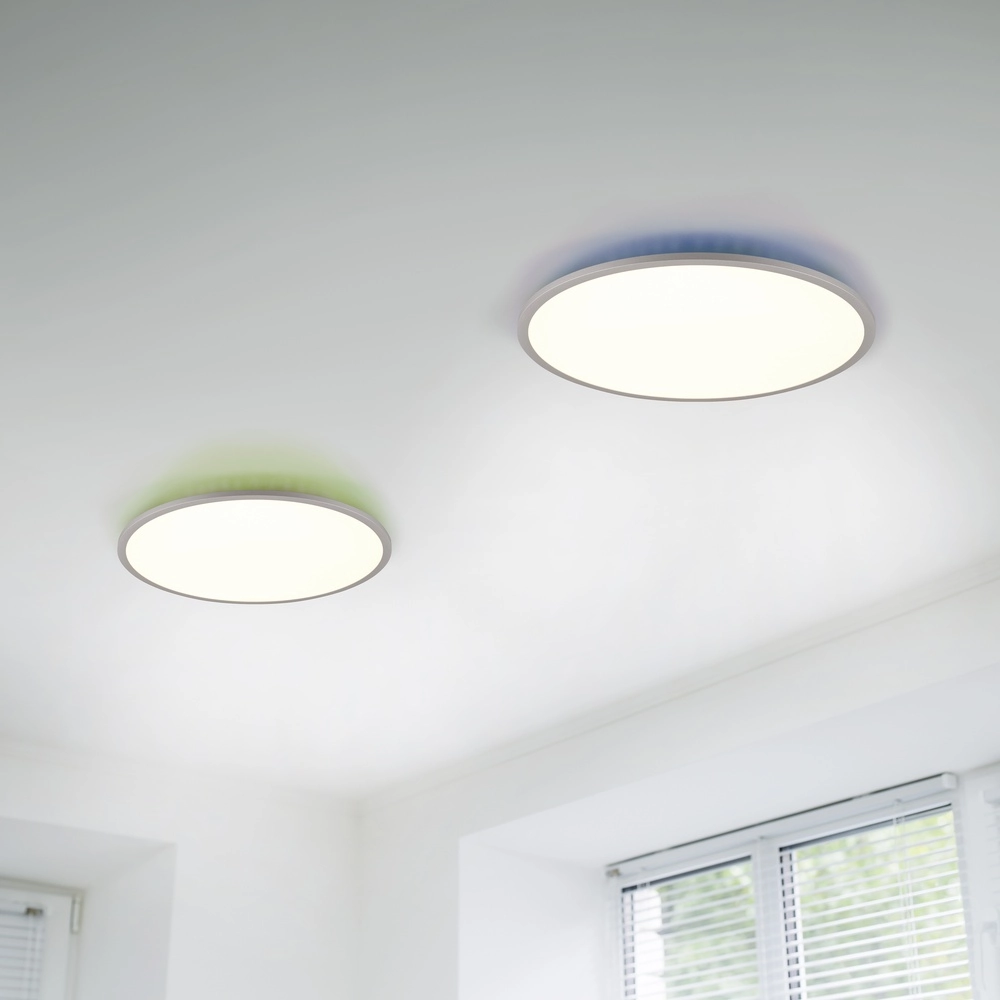 Ceiling light Yuma chrome Ø 40cm Trio 4017807581195