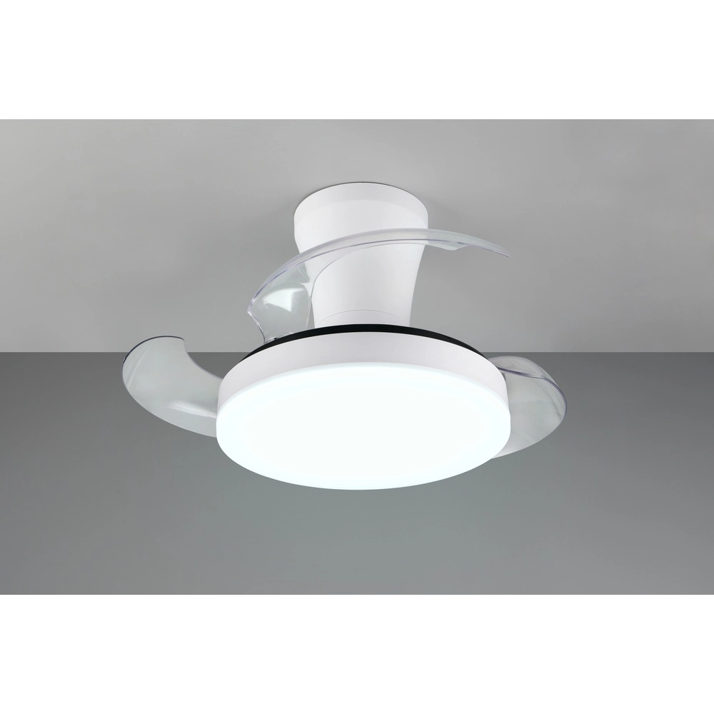 Ceiling fan Tampere white Ø 71cm Trio 4017807688948