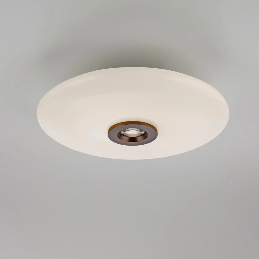 Designer ceiling lamp Pure Vitrum brown Paul Neuhaus 4012248382653