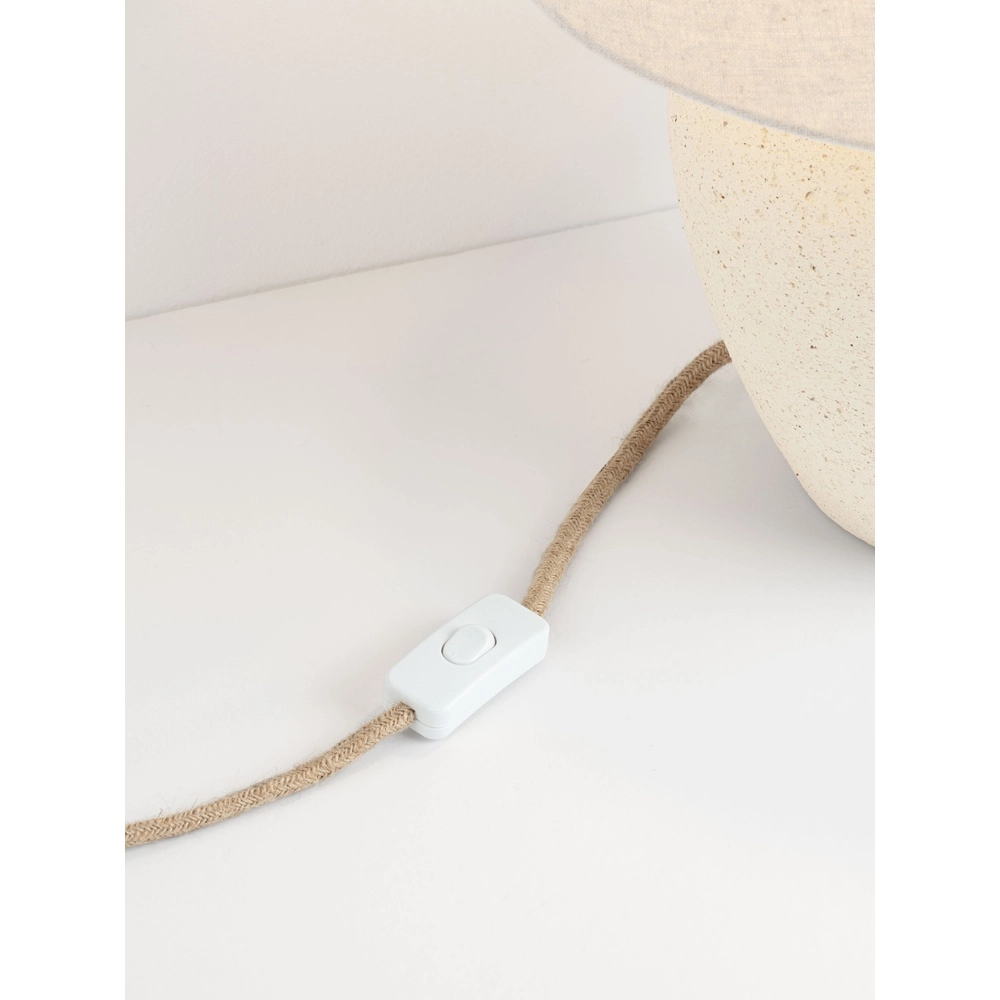 Japandi table lamp Tero beige Lyora 5212017494023