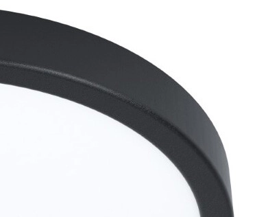 Round ceiling lamp Fueva 5 black Eglo 9002759992248