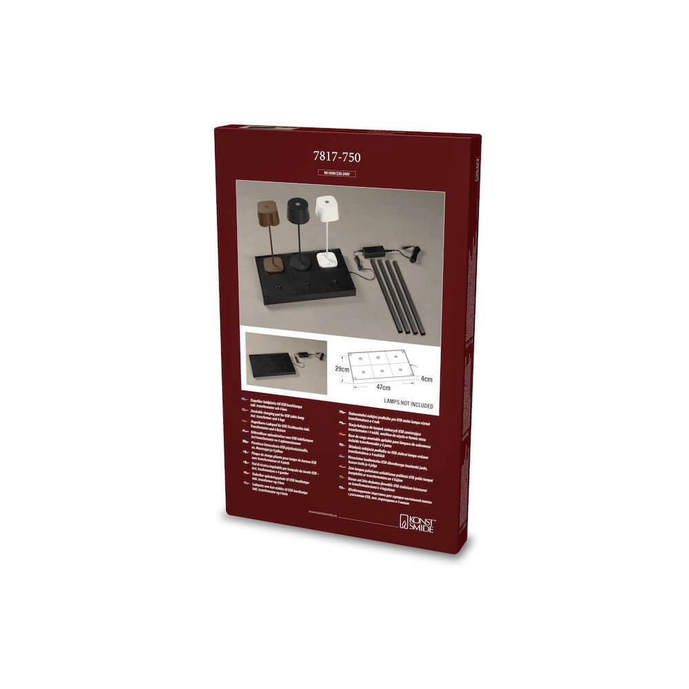 Charging Panel Chargi for table lamps KonstSmide 7318307817751